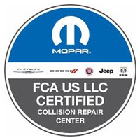 FCA Certified Collision Repair Partner In Conroe, Texas