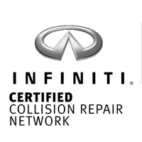 infiniti certified collision repair logo